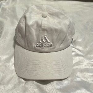 White adidas hat